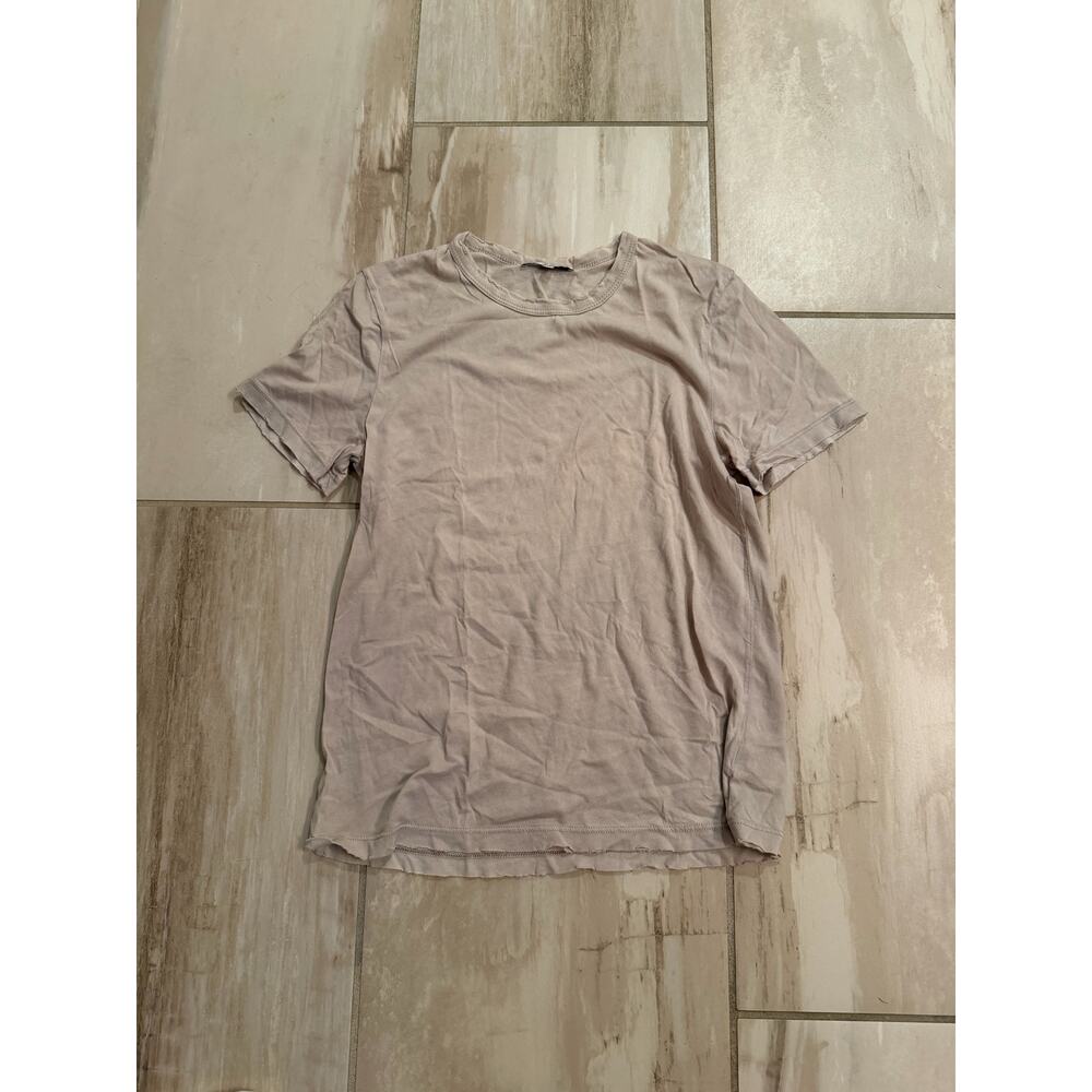 Cotton citizen distressed crewneck tee shirt oat - Picture 2 of 5